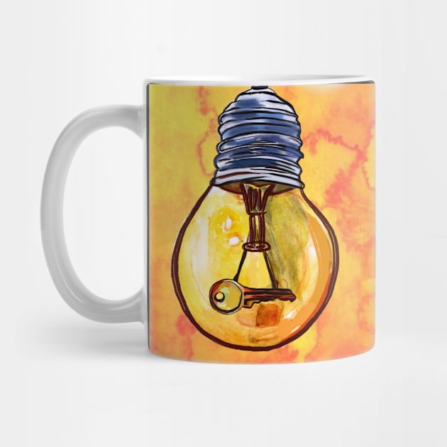 key in bulb - Good Idea! by Art by Ergate